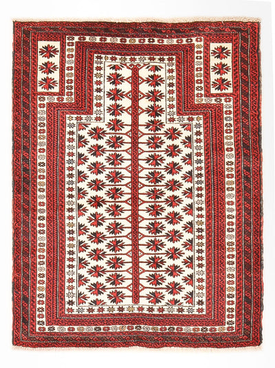 バルーチ絨毯 100x128cm - オリエンタル絨毯