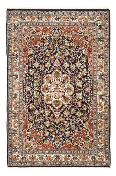 ビジャー 絨毯 200x304cm - ペルシャ絨毯 - ダークブルー