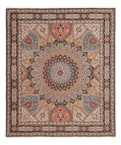 タブリーズ - 50 Raj 絨毯 253x302cm - ペルシャ絨毯
