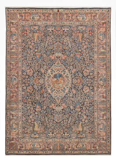 ラフサンジャン 絨毯 200x290cm - ペルシャ絨毯