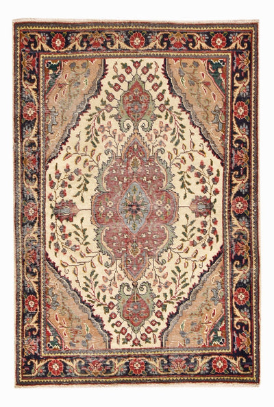 タブリーズ 絨毯 98x146cm - ペルシャ絨毯