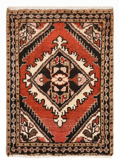 ハマダン 絨毯 47x63cm - ペルシャ絨毯