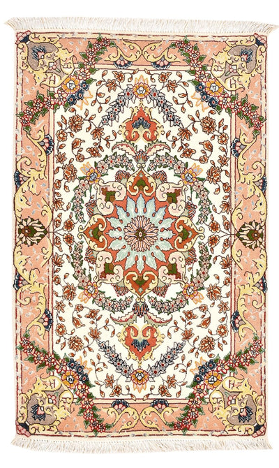 タブリーズ - 50 Raj 絨毯 60x90cm - ペルシャ絨毯
