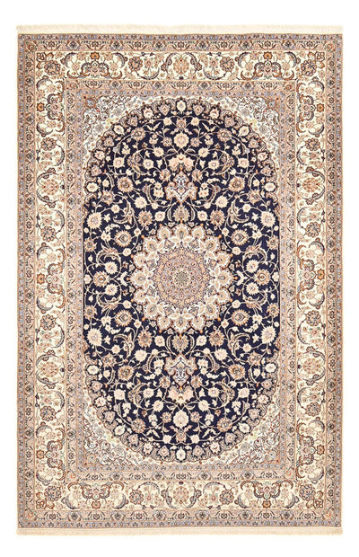 イスファハン 絨毯 202x306cm - ペルシャ絨毯