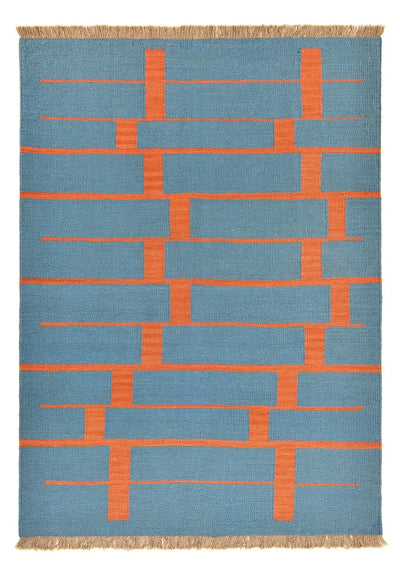 キリム モダン 絨毯 119x170cm - ウールラグ