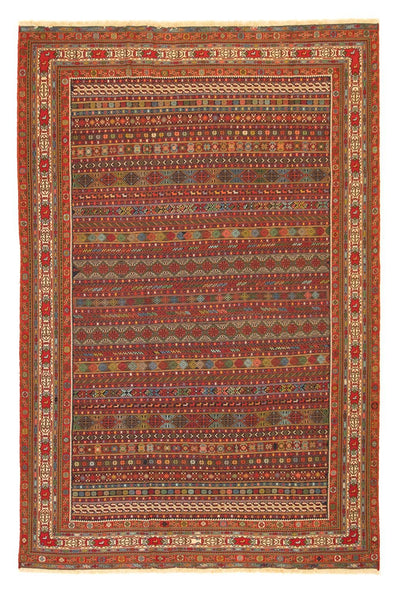 アフシャール・シルジャン 絨毯 191x286cm - ペルシャ絨毯