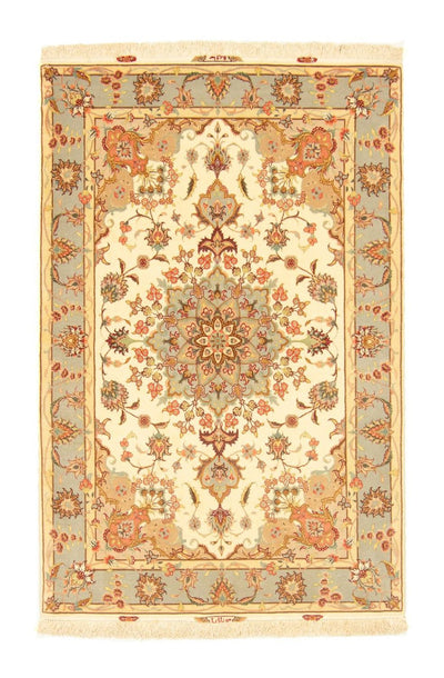 タブリーズ - 50 Raj 絨毯 100x154cm - ペルシャ絨毯