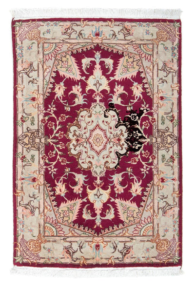 タブリーズ - 50 Raj 絨毯 59x87cm - ペルシャ絨毯
