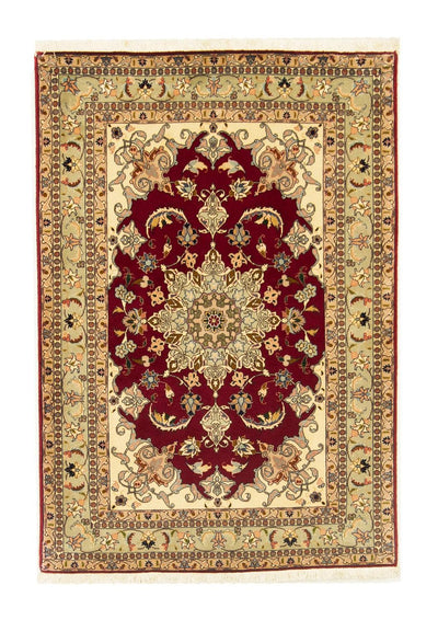 タブリーズ - 50 Raj 絨毯 100x146cm - ペルシャ絨毯