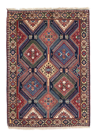 ヤラメ 絨毯 103x144cm - ペルシャ絨毯