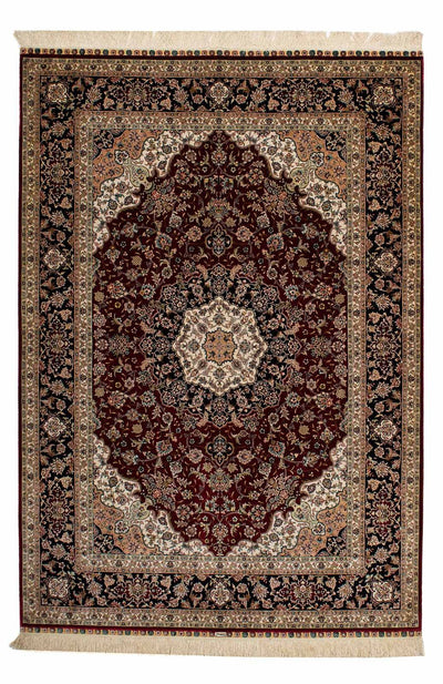 ゴム 絨毯 133x197cm - ペルシャ絨毯
