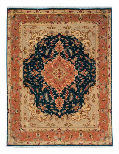 タブリーズ - 50 Raj 絨毯 152x202cm - ペルシャ絨毯