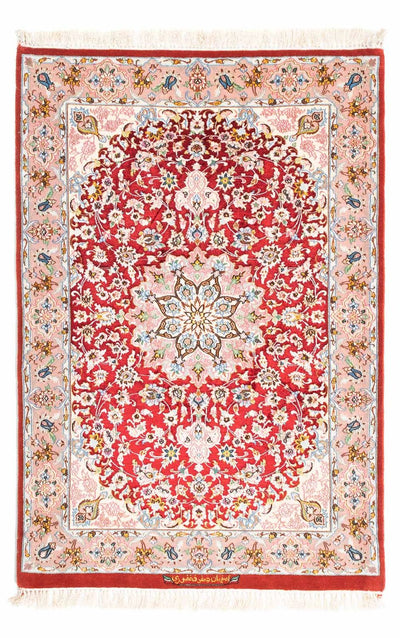 イスファハン 絨毯 83x123cm - ペルシャ絨毯