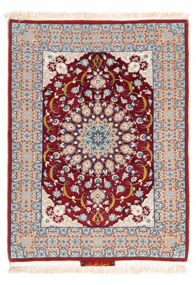 イスファハン 絨毯 84x119cm - ペルシャ絨毯