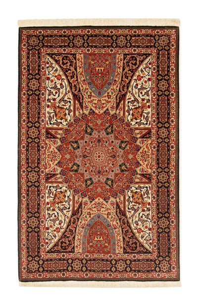 タブリーズ - 50 Raj 絨毯 103x160cm - ペルシャ絨毯