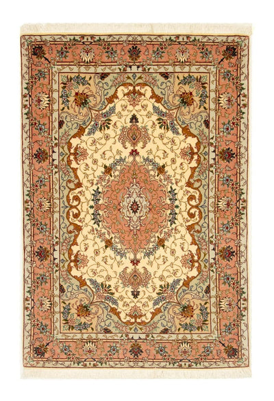 タブリーズ - 50 Raj 絨毯 100x152cm - ペルシャ絨毯
