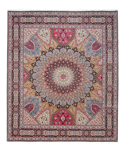 タブリーズ - 50 Raj 絨毯 255x304cm - ペルシャ絨毯