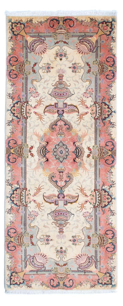 タブリーズ - 50 Raj 絨毯 80x203cm - ペルシャ絨毯