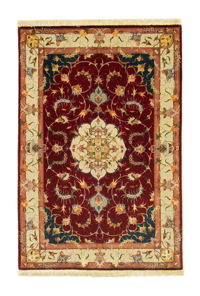 タブリーズ - 50 Raj 絨毯 100x149cm - ペルシャ絨毯