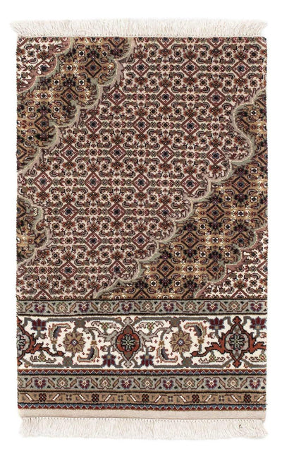 インド タブリーズ 絨毯 55x83cm - オリエンタル絨毯