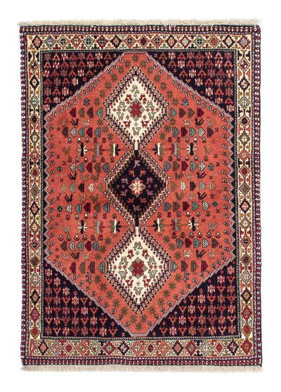 ヤラメ 絨毯 103x146cm - ペルシャ絨毯