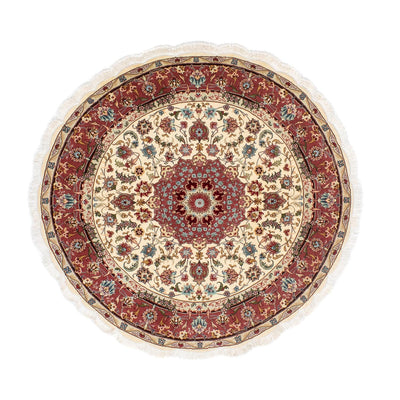 タブリーズ - 50 Raj 絨毯 145x145cm - ペルシャ絨毯