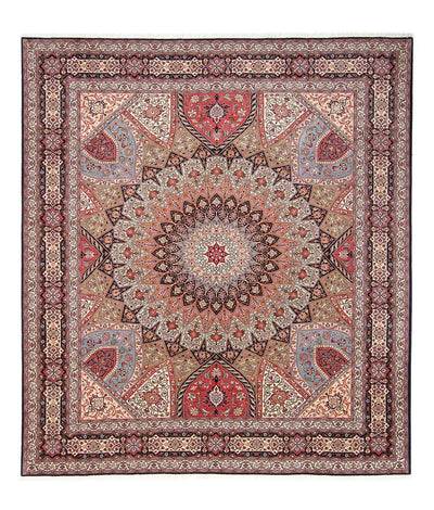 タブリーズ - 50 Raj 絨毯 255x297cm - ペルシャ絨毯