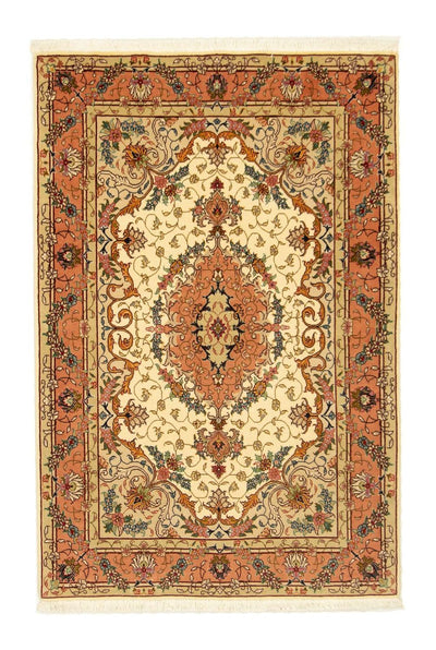 タブリーズ - 50 Raj 絨毯 100x152cm - ペルシャ絨毯