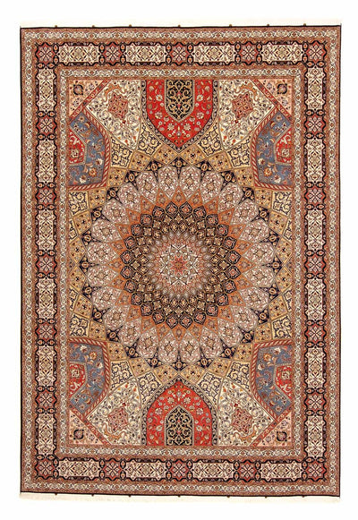 タブリーズ - 50 Raj 絨毯 253x358cm - ペルシャ絨毯