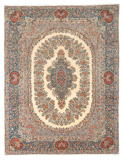 ラフサンジャン 絨毯 302x390cm - ペルシャ絨毯