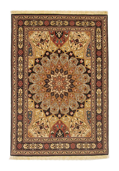 タブリーズ - 50 Raj 絨毯 103x151cm - ペルシャ絨毯