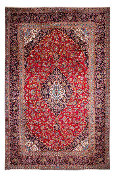カシャーン 絨毯 252x386cm - ペルシャ絨毯