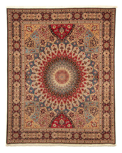 タブリーズ - 50 Raj 絨毯 206x255cm - ペルシャ絨毯