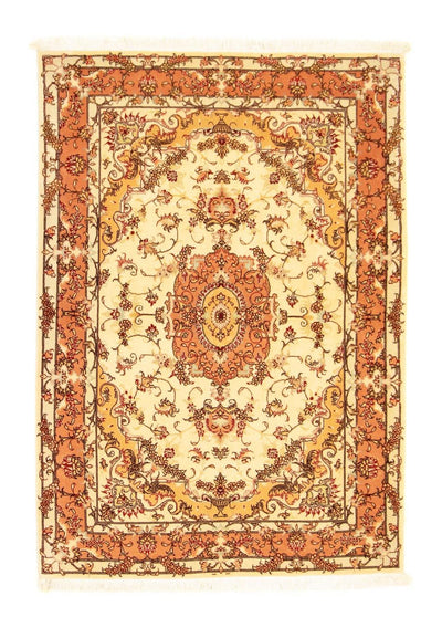 タブリーズ - 50 Raj 絨毯 104x147cm - ペルシャ絨毯