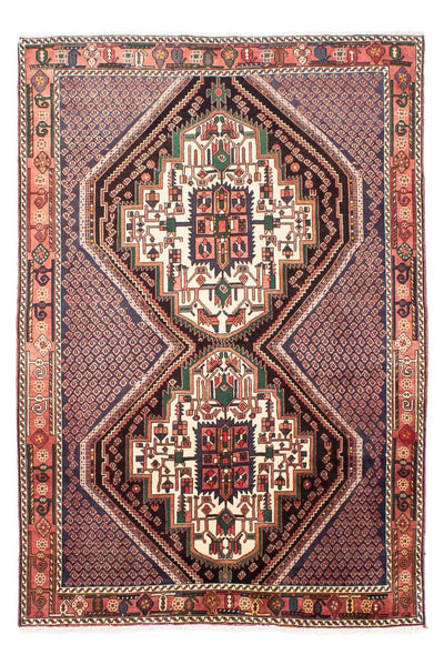 アフシャール・シルジャン 絨毯 133x199cm - ペルシャ絨毯