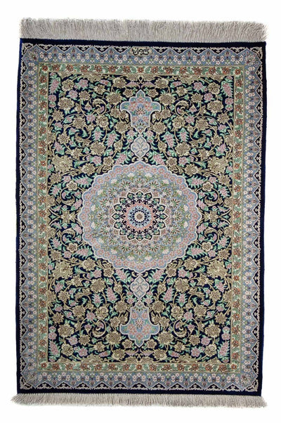 ゴム 絨毯 63x88cm - ペルシャ絨毯
