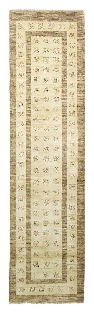 インド ギャベ 絨毯 79x295cm - ウールラグ