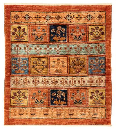 パキスタン絨毯 85x93cm - オリエンタル絨毯