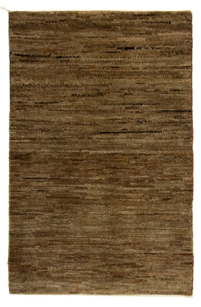 インド ギャベ 絨毯 78x113cm - ウールラグ