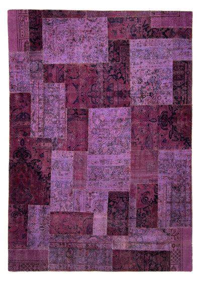 パッチワーク絨毯 260x356cm - ペルシャウールラグ