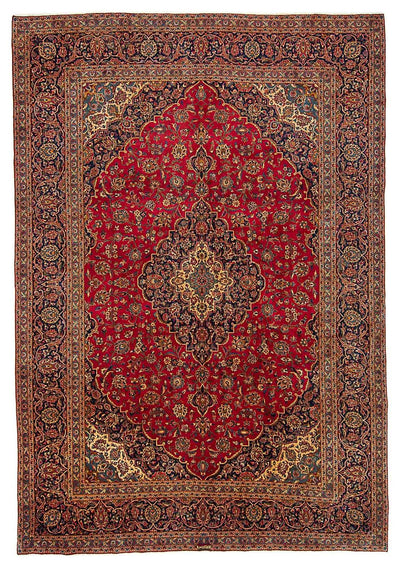 カシャーン 絨毯 302x421cm - ペルシャ絨毯