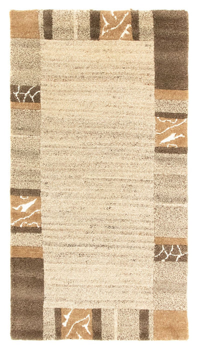ネパール絨毯 73x138cm - ウールラグ