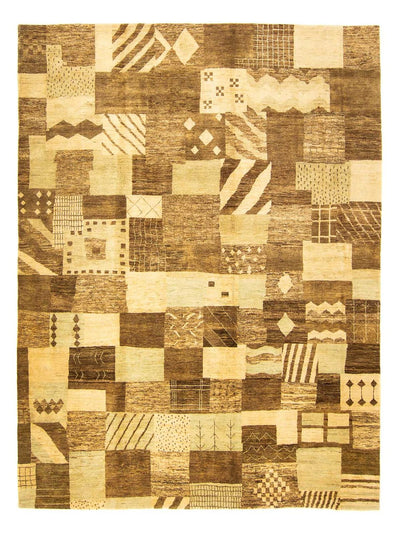 インド ギャベ 絨毯 246x307cm - ペルシャウールラグ