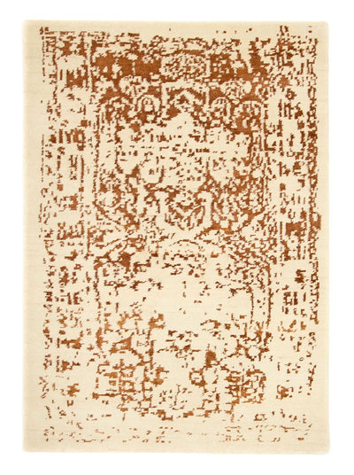 インド ギャベ 絨毯 140x198cm - ウールラグ