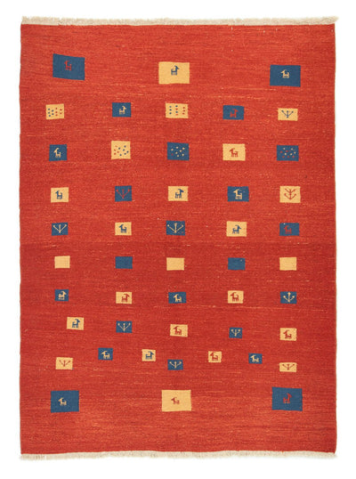 ペルシャギャベ 絨毯 164x225cm - ペルシャウールラグ