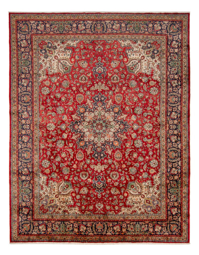 タブリーズ 絨毯 343x434cm - ペルシャ絨毯