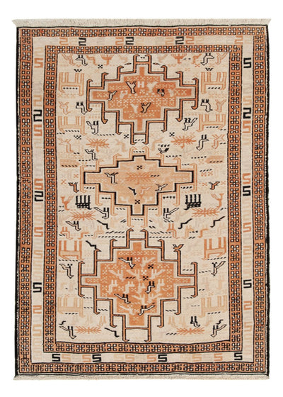 キリム シルク 絨毯 71x100cm