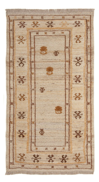 ペルシャギャベ 絨毯 73x142cm - ペルシャウールラグ