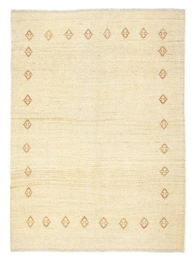 インド ギャベ 絨毯 170x240cm - ウールラグ