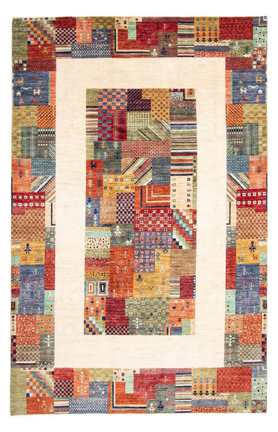 ロリバフト 絨毯 198x291cm - ペルシャウールラグ